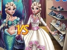 Eliza Mermaid vs Princess