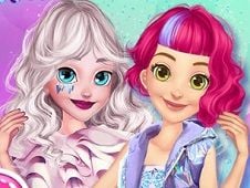 Elsa and Rapunzel Future Fashion Online