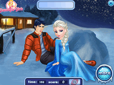 Elsa and Ken Kissing