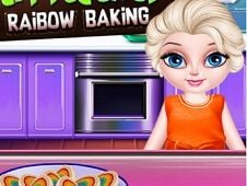 Elsa Little Chef Rainbow Baking Online