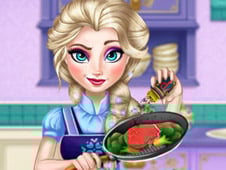 Elsa Real Cooking