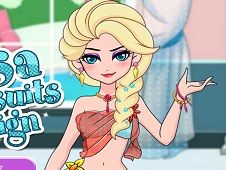 Elsa Swimsuit Design