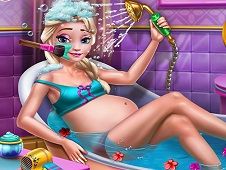 Pregnant Ice Queen Bath Care