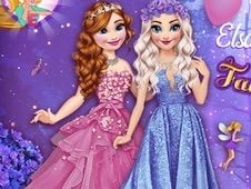 Elsa and Anna Sent to Fairy Land Online
