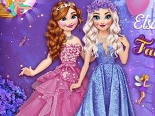 Elsa and Anna Sent to Fairy Land Online