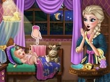Elsa Baby Caring Online