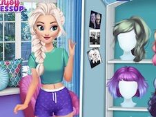 Elsa and Rapunzel Princess Rivalry Online