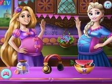 Elsa and Rapunzel Pregnant Costumes Online