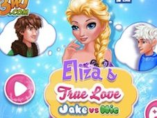 Elsa True Love Jack vs Hiccup Online