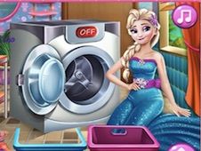 Elsa Wash Clothes