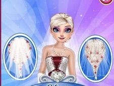 Elsa Wedding Hair Design