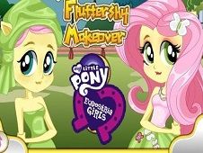 Equestria Girls Fluttershy Makeover