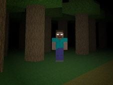 Escape From Herobrine In The Forest Online