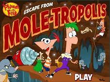 Phineas and Ferb Escape from Moletropolis