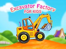 Excavator Factory for Kids