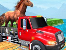 Farm Animal Transport Truck Game