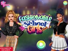 Fashionable School Girls