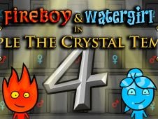 Fireboy and Watergirl in The Crystal Temple Online