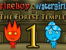 Fireboy and Watergirl in The Forest Temple