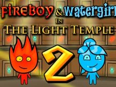 Fireboy and Watergirl in The Light Temple Online