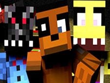 Five Nights in Mineblocks Online