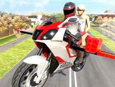 Flying Motorbike Driving Simulator Online
