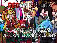 FNF: Black & White but Everyone Take turn Singing it Online