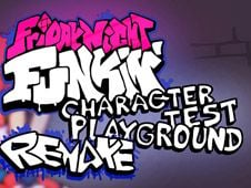 FNF Character Test, Gameplay VS My Playground