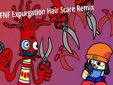 FNF: Expurgation PaRappa & Hair Scare Remix Online