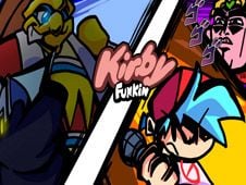 FNF Kirby Funkin vs King Dedede & Meta Knight Online