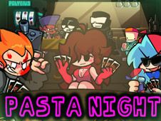 FNF Pasta Night with GF, Pico, & BF + Girls Night