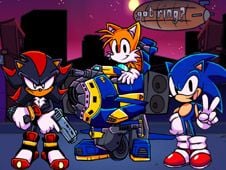 FNF: SONIC RHYTHM RUSH! FANMADE free online game on