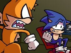 FNF Tails Caught Sonic
