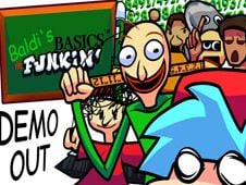 FNF vs Baldi’s Basics in Funkin Online