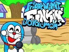 FNF vs Doraemon