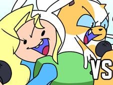 FNF vs Fionna and Cake