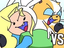 FNF vs Fionna and Cake