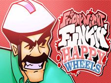 FNF vs Irresponsible Dad (Happy Wheels)