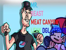 FNF vs Mr. Beast (Meat Canyon)