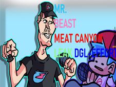 FNF vs Mr. Beast (Meat Canyon) Online