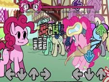 FNF vs Pinkie Pies Can Can