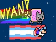 FNF vs Pop Tart Cat (Nyan Cat) Online