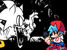 FNF vs Sonic Black And White