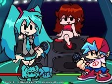 Friday Night Funkin + Hatsune Miku Online game #KBH Games FNF