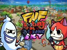 Friday Night Funkin' vs YO-KAI Watch Online