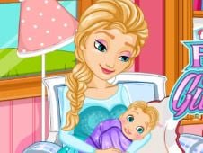 Frozen Elsa Gives Birth