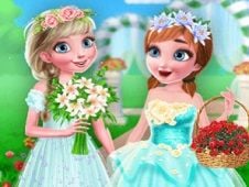 Frozen Sisters Flower Girls Online