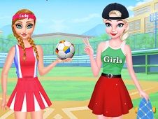 Frozen Sisters Sporty Style