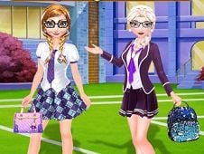 Frozen Sisters Back to School Online