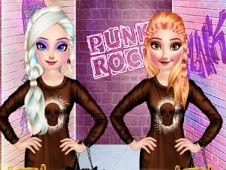 Sisters Rock Punk Style Competition Online